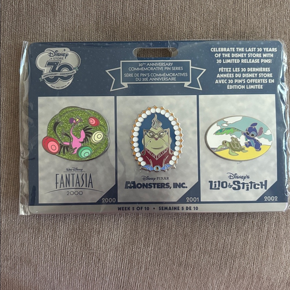 Disney 30th Anniversary Commemorative Pin Series